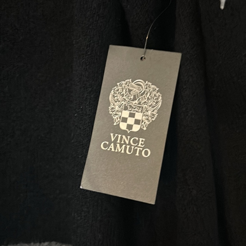 NWT Vince Camuto cozy color block crew neck long sleeve sweater - Picture 8 of 9